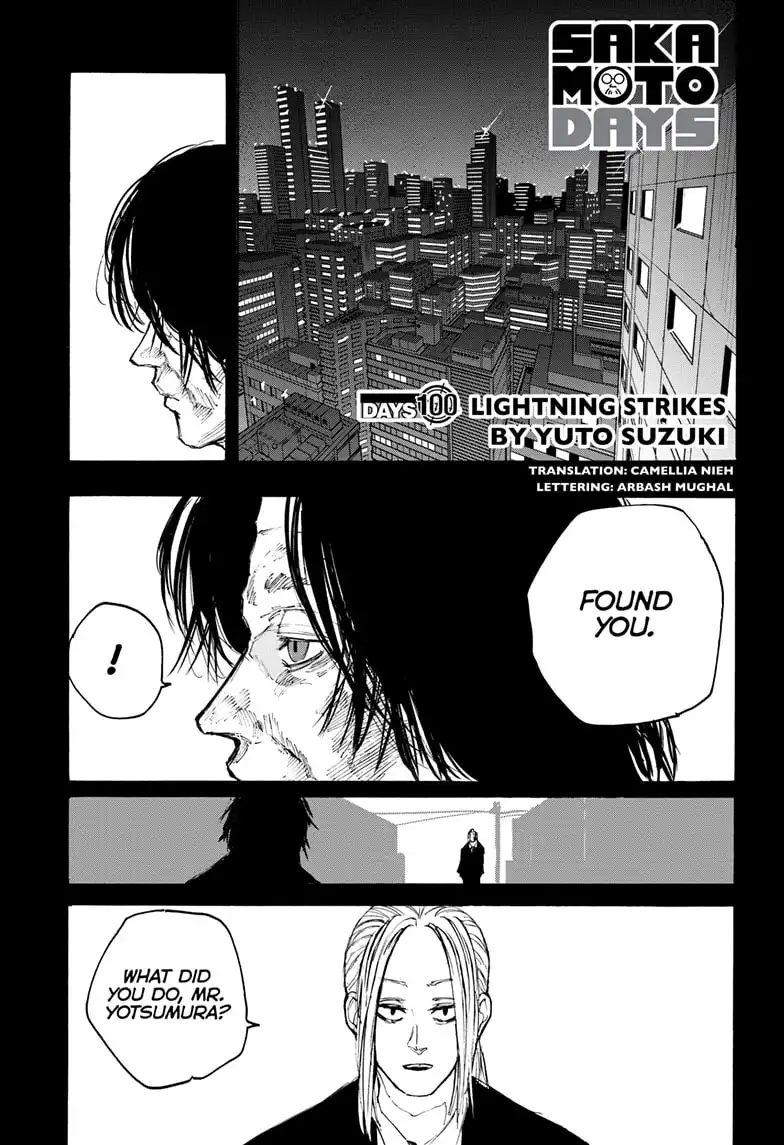 Sakamoto Days [ALL CHAPTERS] Chapter 100 1